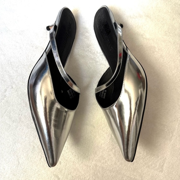 Shoe The Bear Alberte Metallic Heels - Picture 4 of 7